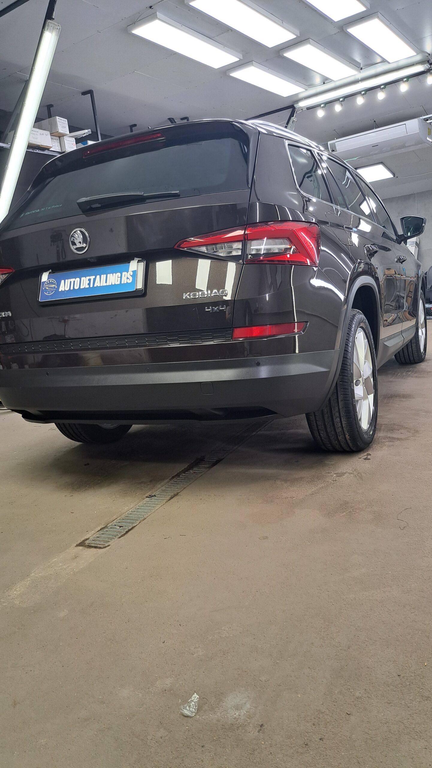 Skoda kodiaq 4x4 przygotowanie do sprzedaży